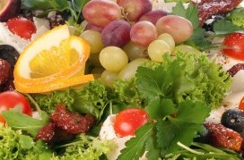 vegetarisk smörgåstårta