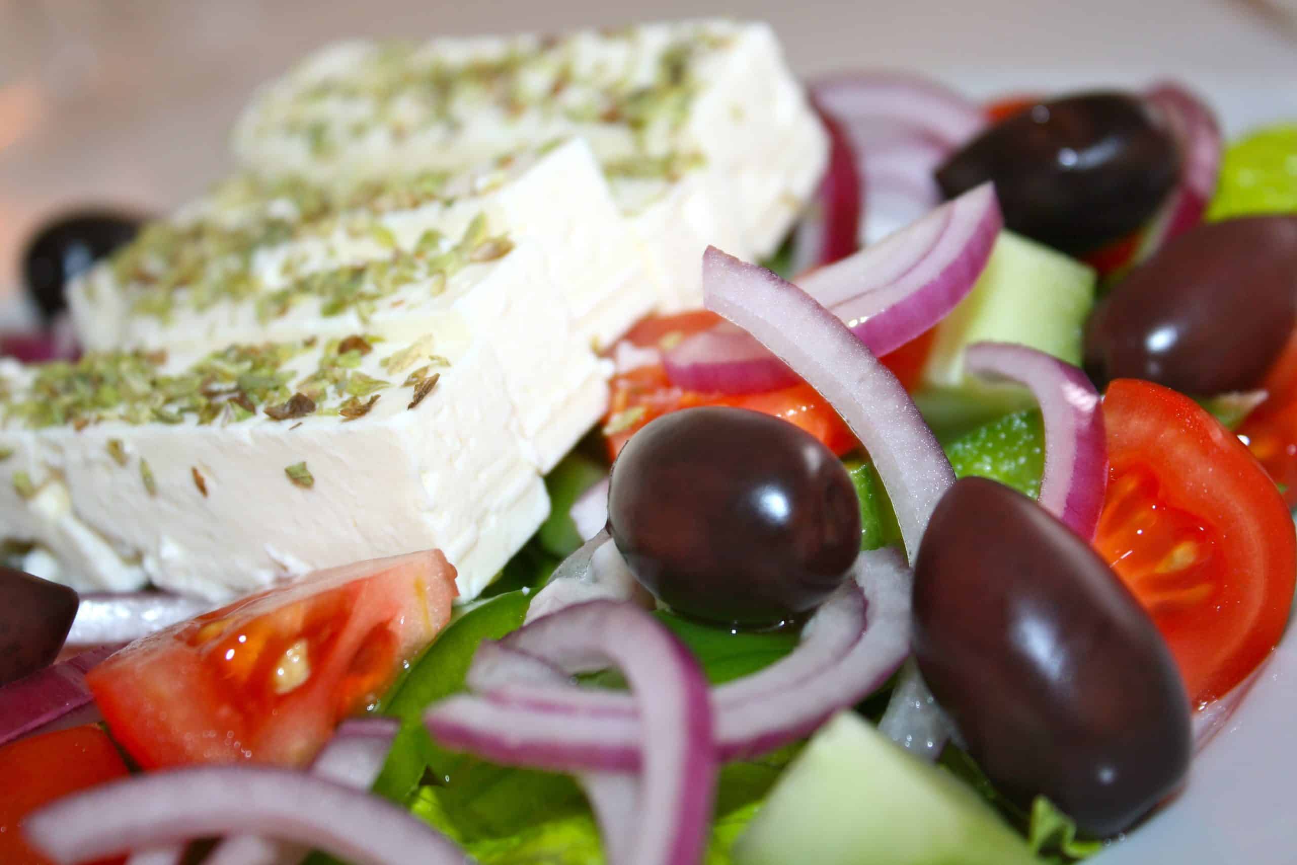 Wraps vegetarisk med feta ost