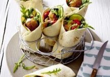 Wraps Vegan (Hummus & Falafel)