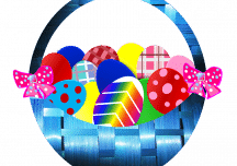 Frukt och Godisskål (Påsk)