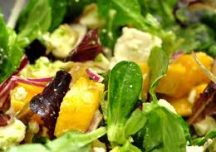 Mango kyckling sallad