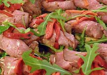 Rostbiff med potatissallad